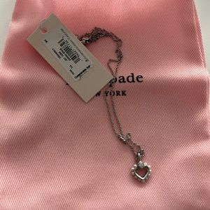 Kate Spade heart necklace